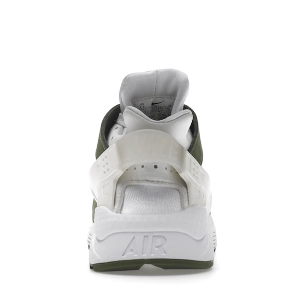 NIKE AIR HUARACHE STUSSY DARK OLIVE 2021 SIZE 10C NWOT - Picture 4 of 4